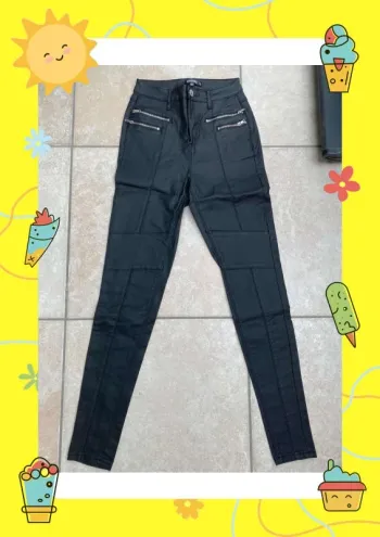 Pantalon noir taille haute Missguided