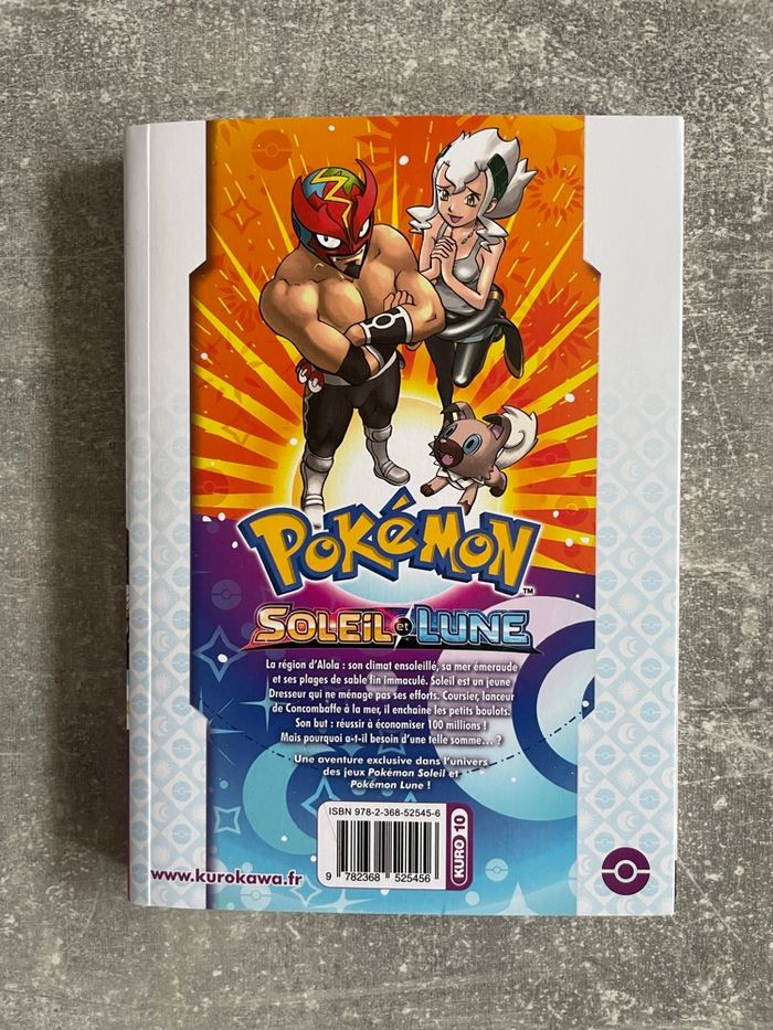 Manga Pokémon soleil et lune tome 1 en français. - photo numéro 2