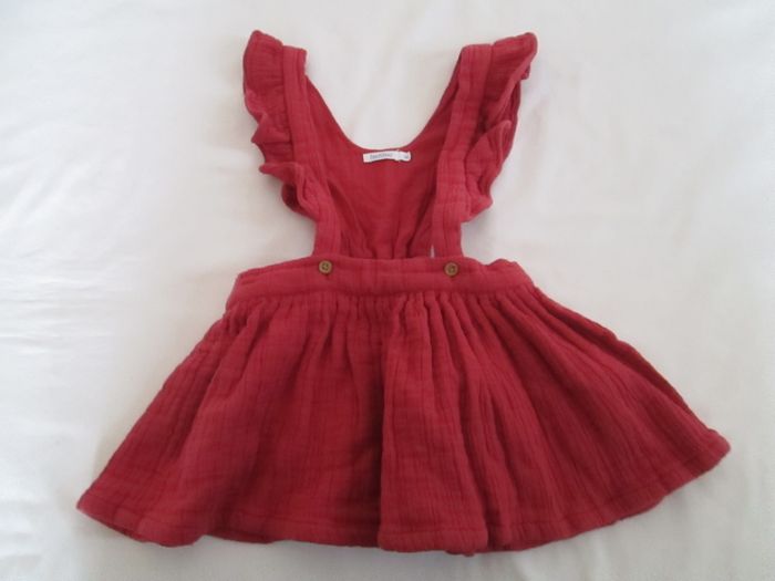 Jupe à bretelles Bout'chou