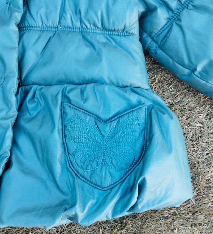 Beau manteau vert - photo numéro 2
