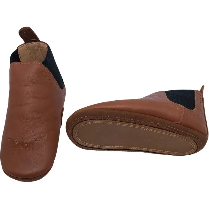 Deux Bouts - Chaussons pointure 20 en cuir - photo numéro 4