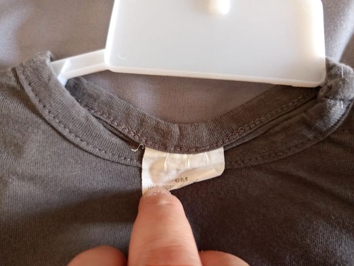 Lot t-shirt ML 6 mois - photo numéro 3