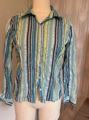 Chemise rayée vintage Straboski - Taille 46•
