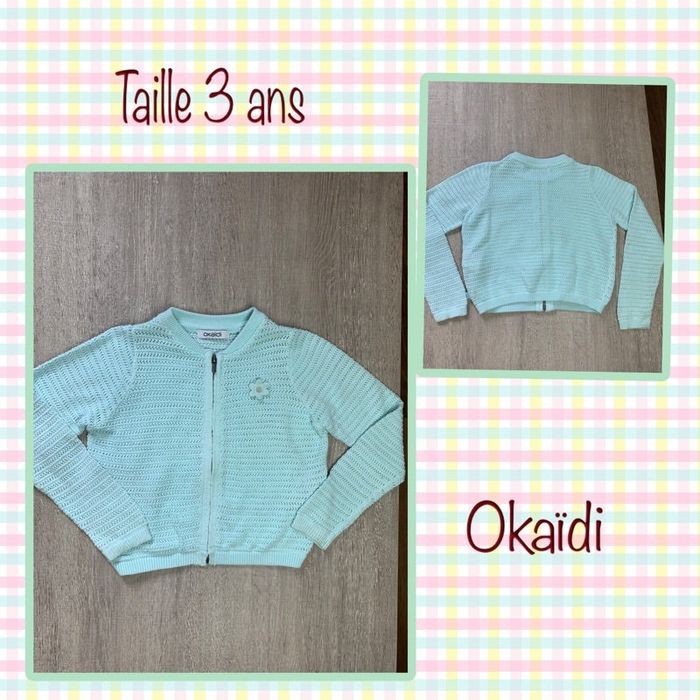 Gilet - taille 3 ans Okaïdi - 98 cm