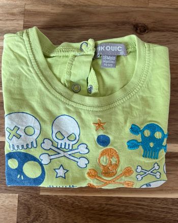 T-shirt MC Pikouic 18 mois