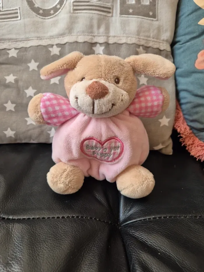 peluche ours rose - photo numéro 8