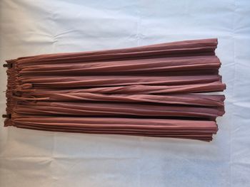 Pantalons à jambes larges XS Shein Vieux rose