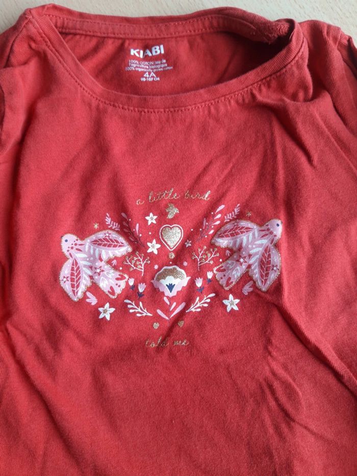 Tee-shirt kiabi 4 ans - photo numéro 2