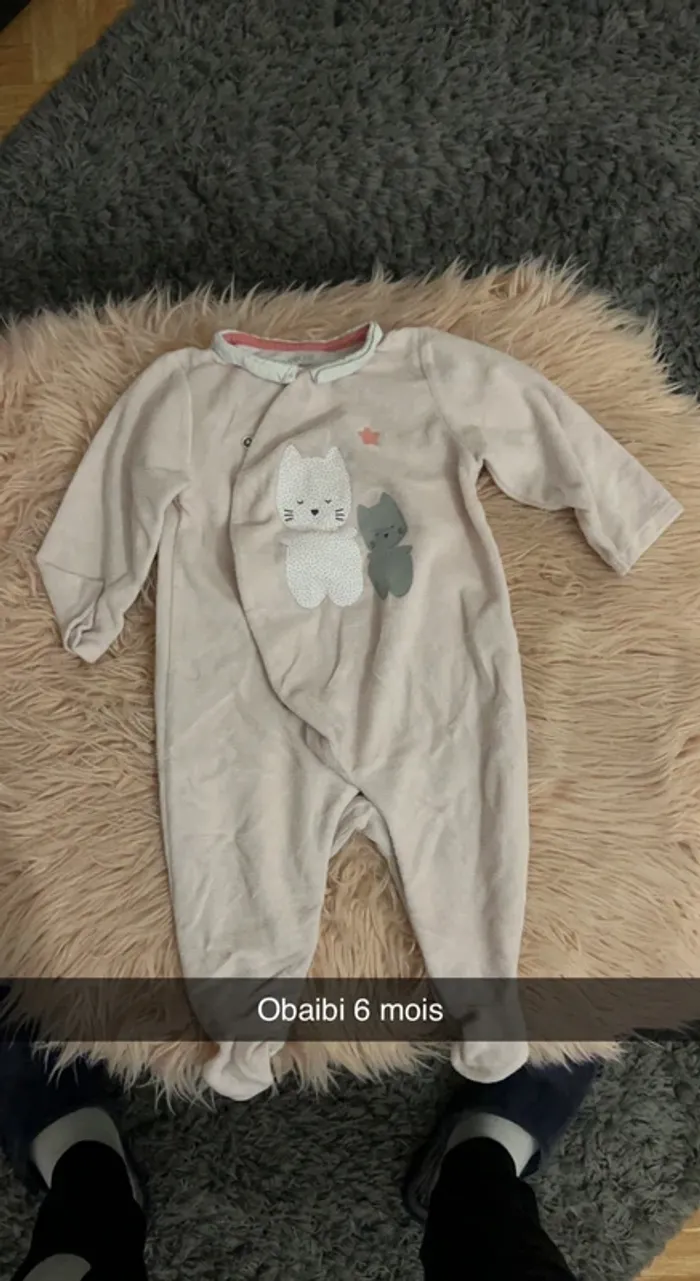 Pyjama Obaibi 6 mois