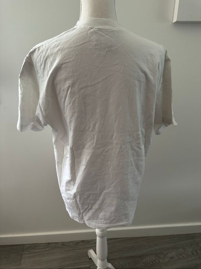 T-shirt blanc et vert Adidas Equipment Vintage T38 M - photo numéro 5