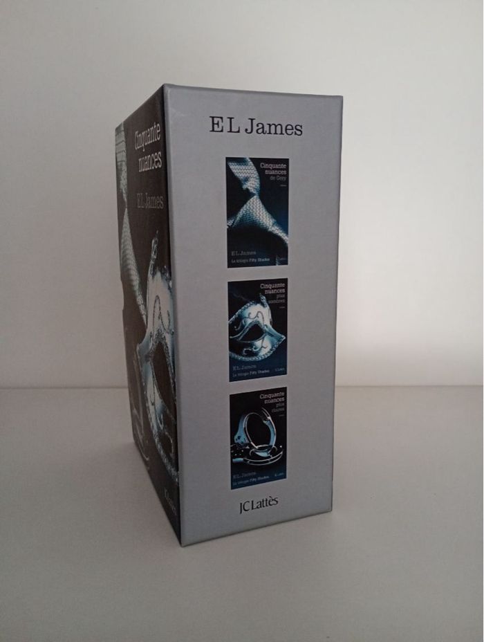 Coffret livres cinquante nuances de Grey