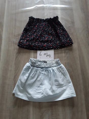Lot de 2 jupe 6mois