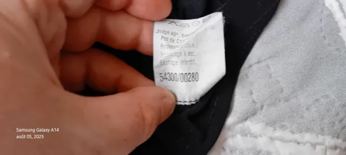 Débardeur fluide col rond noir femme xxl opaline - photo numéro 19