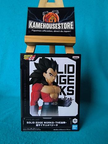Figurine Vegeta Super Saiyan 4 – Dragon Ball GT – Solid Edge Works – Officielle Import Japon