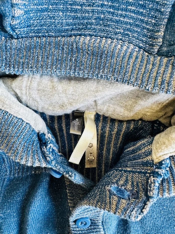 Gilet à capuche 6 mois - photo numéro 5