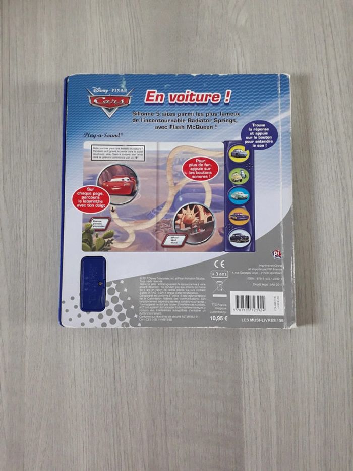 Livre sonore Disney Cars - photo numéro 2