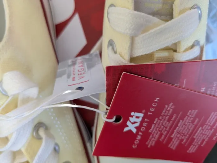 Basket jaune fille .vegan Taille 33 - photo numéro 3