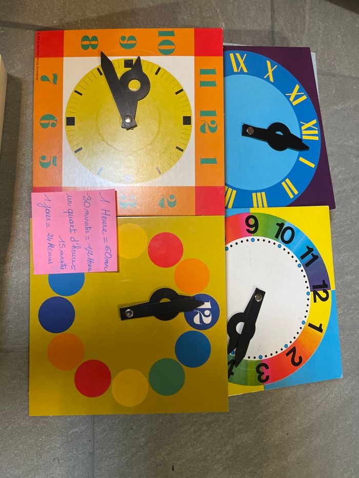 J’apprends l’heure de Ravensburger vintage - photo numéro 4