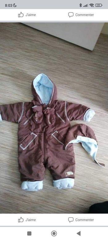 Combinaison taille 6mois