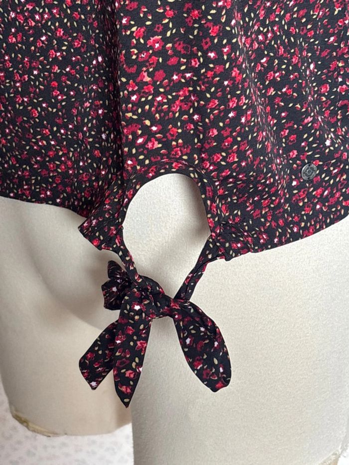 Blouse manche courte taille 36 marque bonobo urban preppy - photo numéro 2