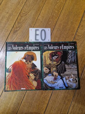 Lot de 2 bd les voleurs d empires tome 1 et 2 en eo