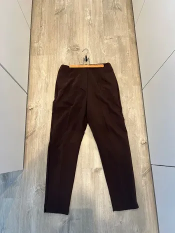 Pantalon tailleur marron