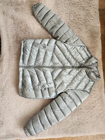 Doudoune  argenté  zara