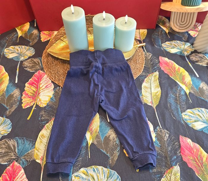 Legging bleu titi 9-12 mois - photo numéro 2