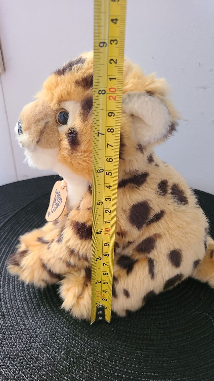 peluche léopard solft toys - photo numéro 2