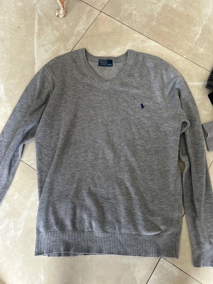 Pull col V Ralph Lauren