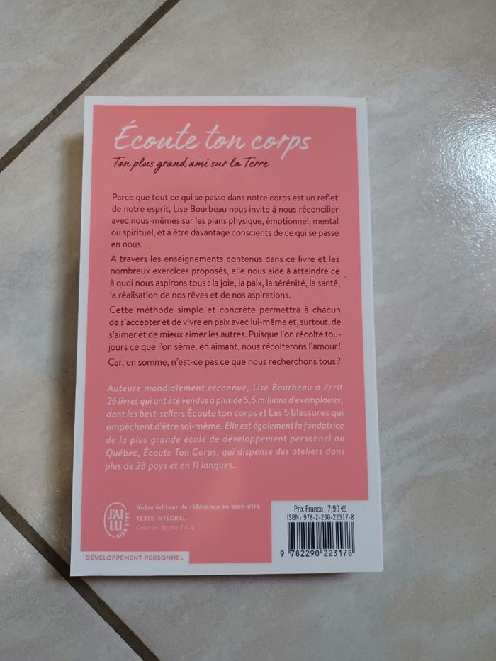 Écoute ton corps Lise Bourbeau - photo numéro 2