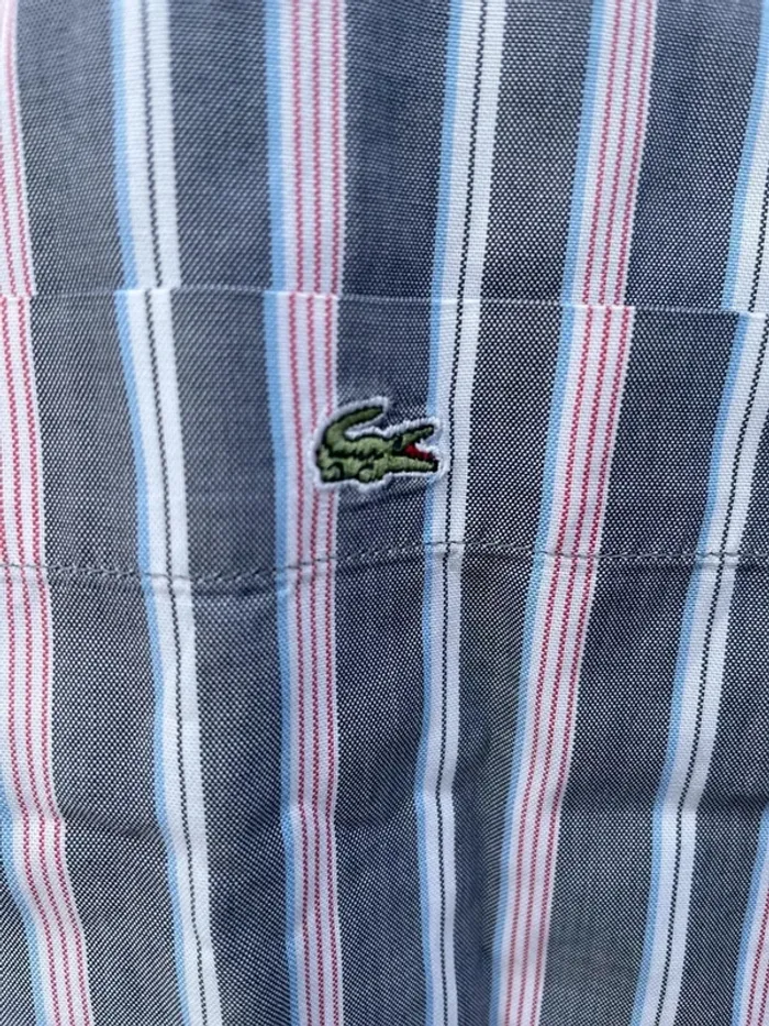Long Sleeves Shirt Chemise Lacoste Mens 41 - photo numéro 2