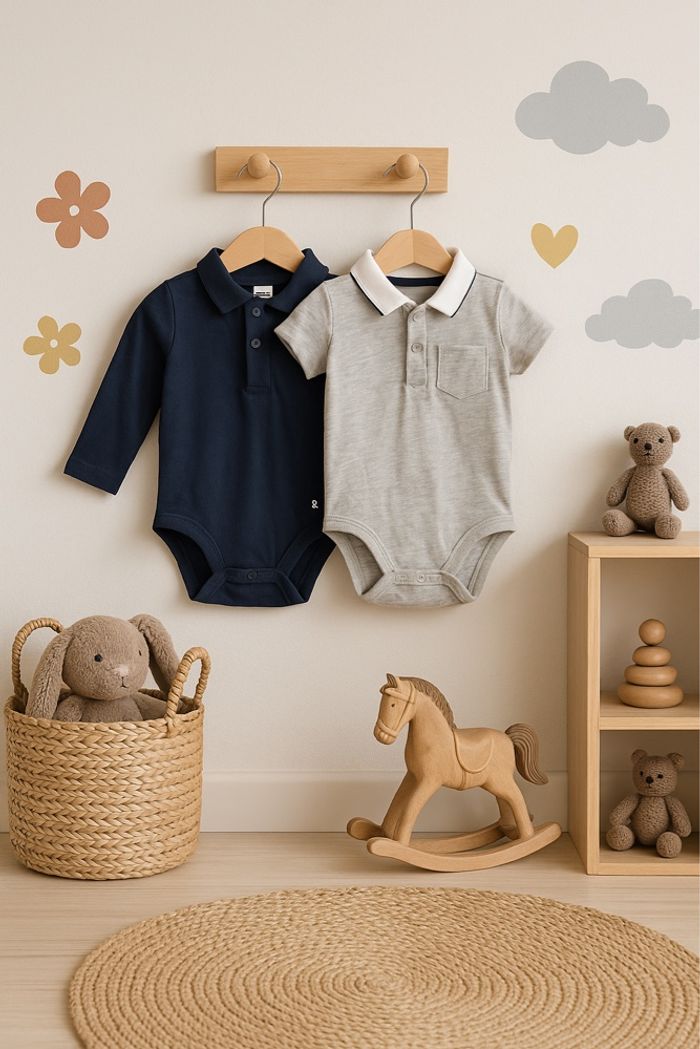 Lot de 2 bodies Petit bateau  taille 6 mois Très bon état