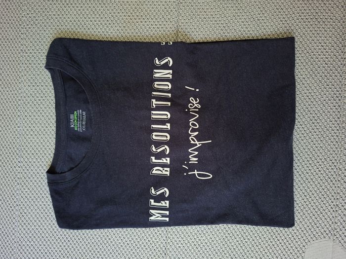 T-shirt imrimé Kiabi Taille XXL
