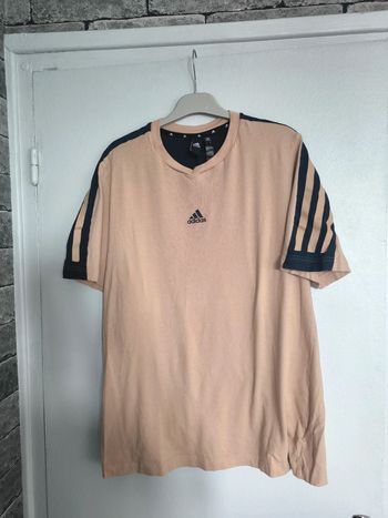 Tee shirt beige foncé adidas taille XL