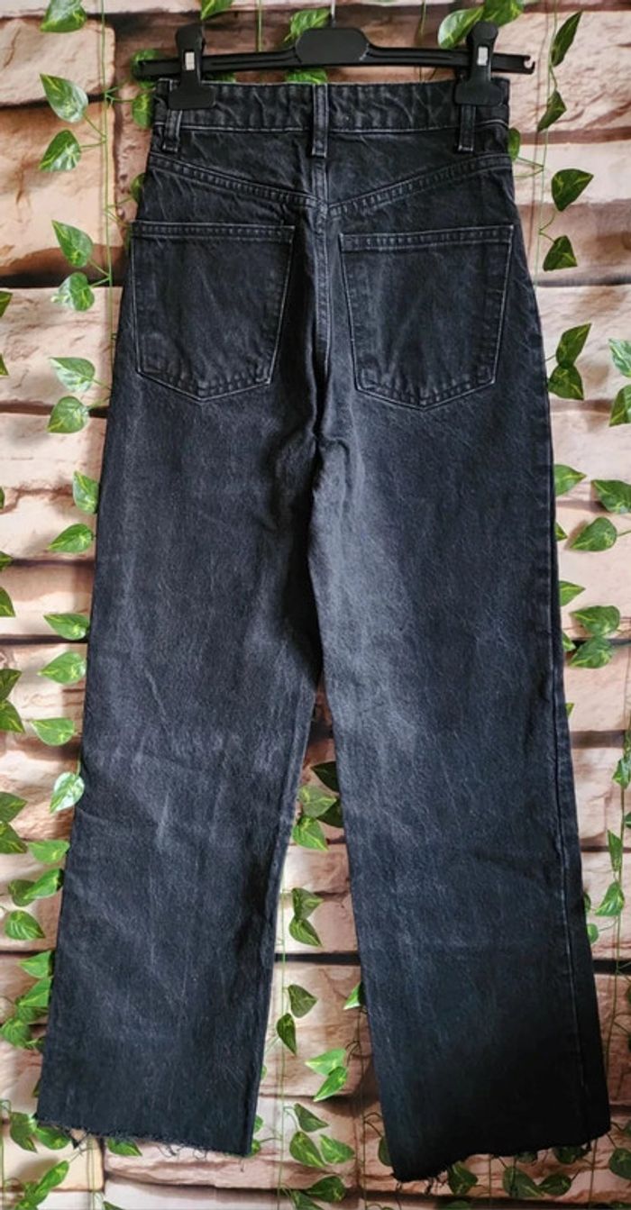 🌸Jeans Noir Jambes larges Zara Taille 32🌸 - photo numéro 5