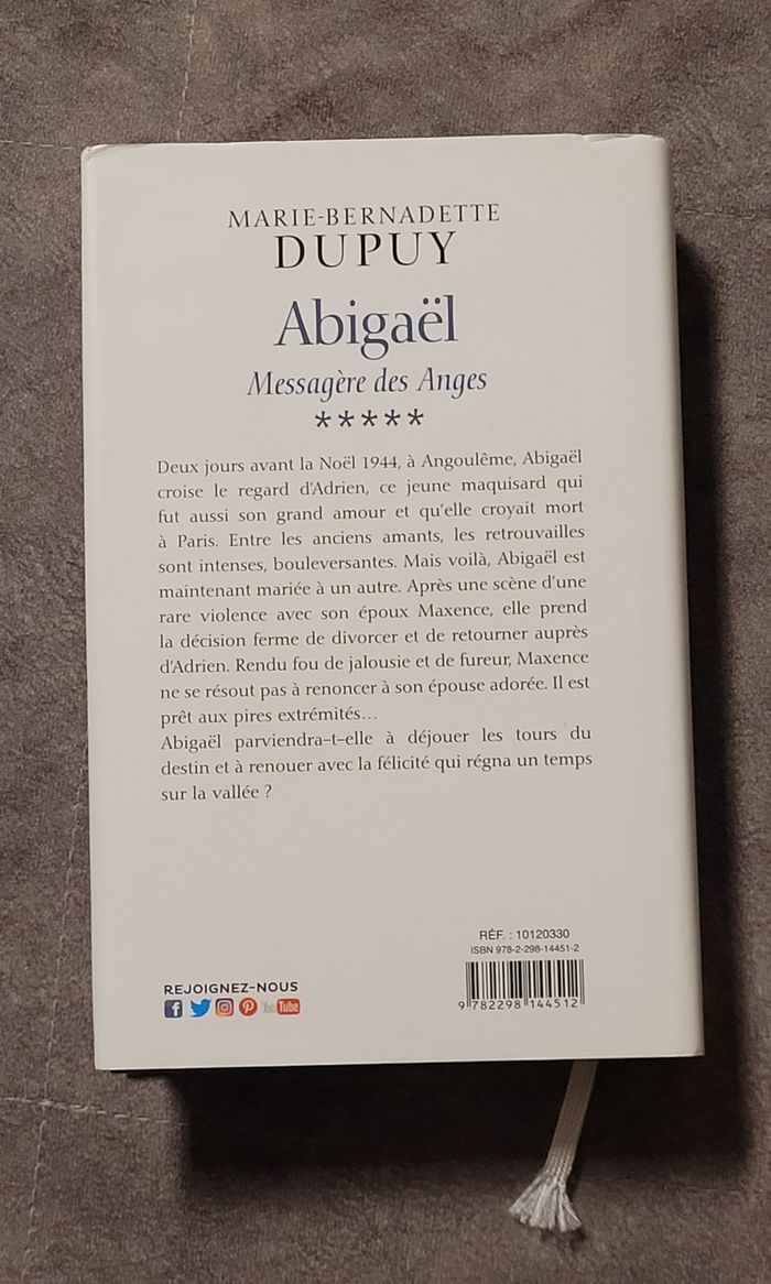 Abigaël tome 5 - Messagère des anges Marie-Bernadette Dupuy - photo numéro 2