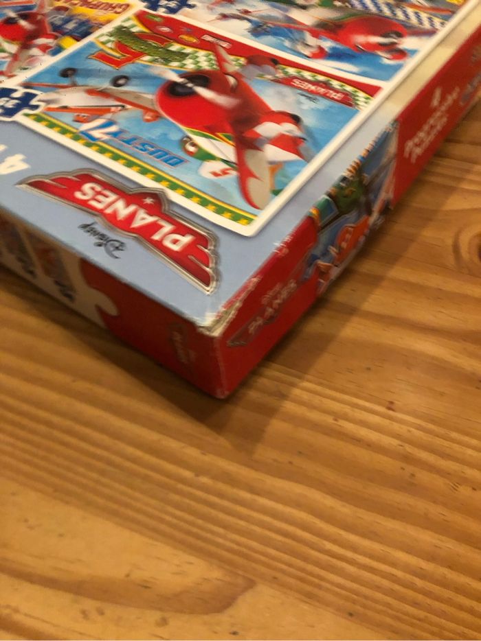 1 boîte de puzzle planes avec 4 puzzles - photo numéro 2