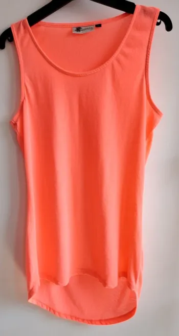 Débardeur corail fluo Kwoman