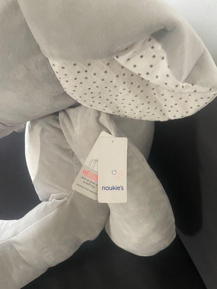 Grande peluche, éléphant Noukie ´s - photo numéro 5