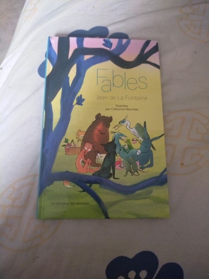 Livre Fable jean de la fontaine