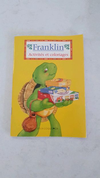 Petit livre activités et coloriage Franklin Neuf V12