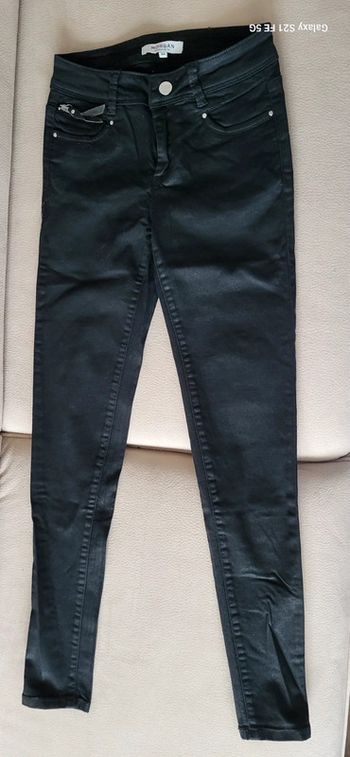 Pantalon noir Morgan