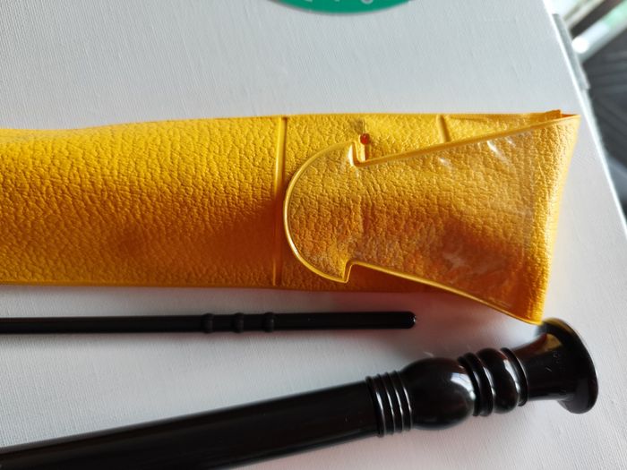 Flute a bec plastique noir avec son etui marque rahma - photo numéro 5