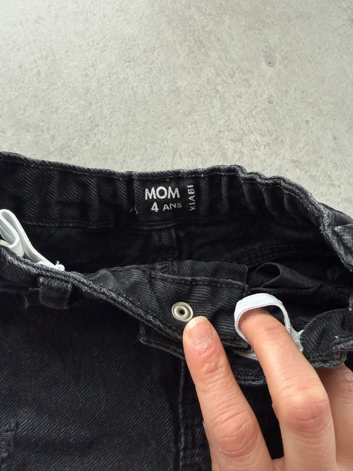 Jean coupe mom taille 4 ans Kiabi - photo numéro 2