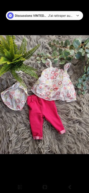 Ensemble coloré 6 mois