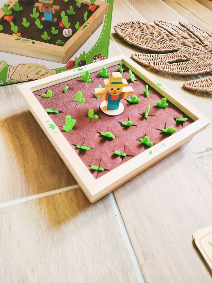 🌽Jeu de Mémorisation Memotager potager en bois marque Vilac - photo numéro 4