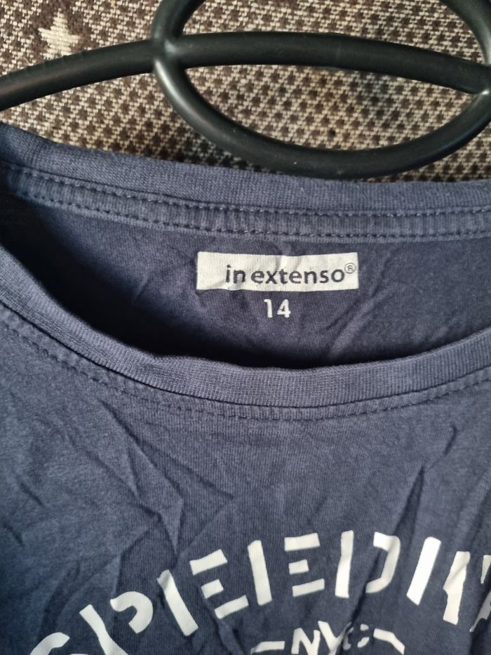 T-shirt manches longues imprimée 14ans - photo numéro 3