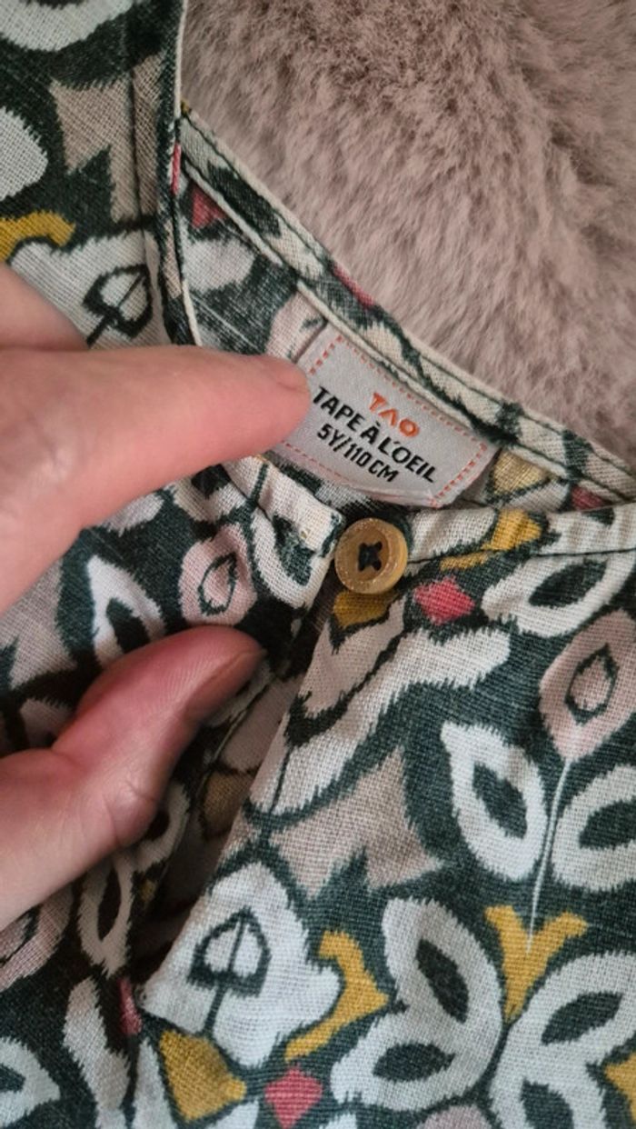 Superbe robe motif ethnique Tape à l'œil 🍓 5 ans - photo numéro 4