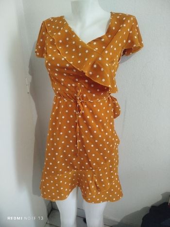 #kytietailleuniquefemme. Robe portefeuille taille unique